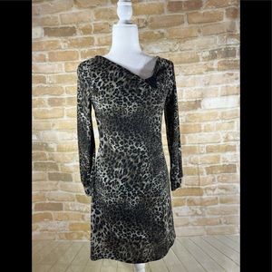 🆕Papillon Blanc Animal Print Dress